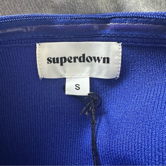 Revolve Superdown Perla Ombre Mini Dress Bandage Size S NWT - Picture 4 of 8